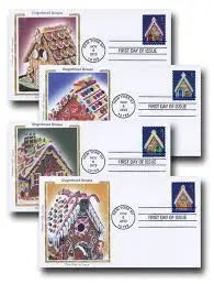 USPS 2013 Gingerbread Houses Forever Stamp