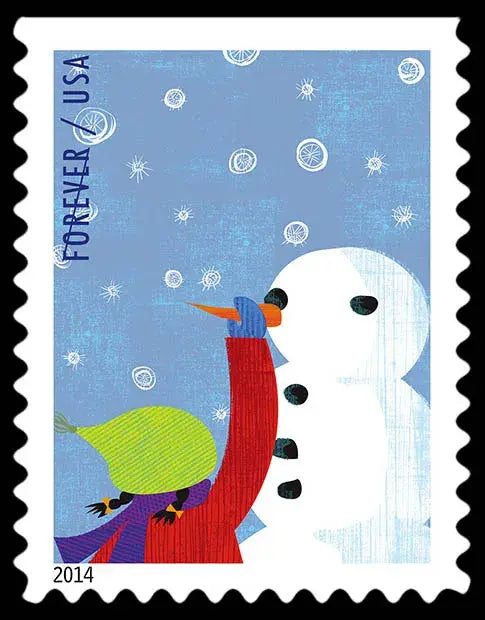 USPS 2014 Winter Fun Forever Stamp
