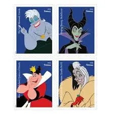 USPS 2017 Disney Villains Forever Stamp