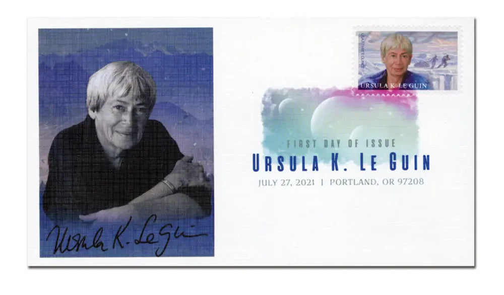 2021 USPS Ursula K Le Guin Three Ounce Literary Arts Stamp