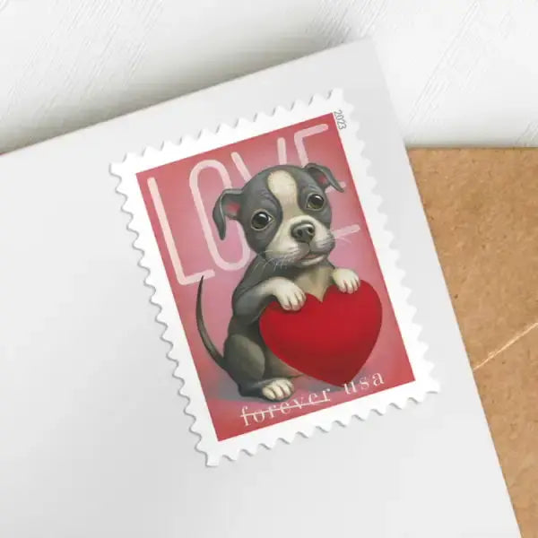 USPS 2023 Cat and Dog Love Stamps