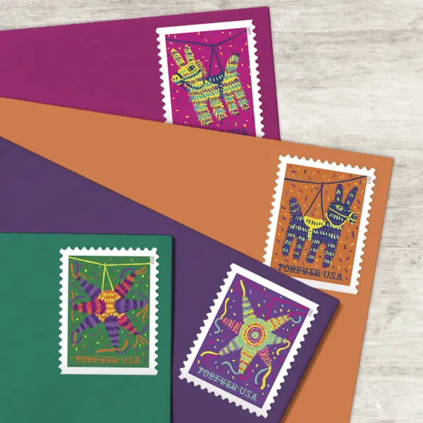 2023 US Piñatas Stamps