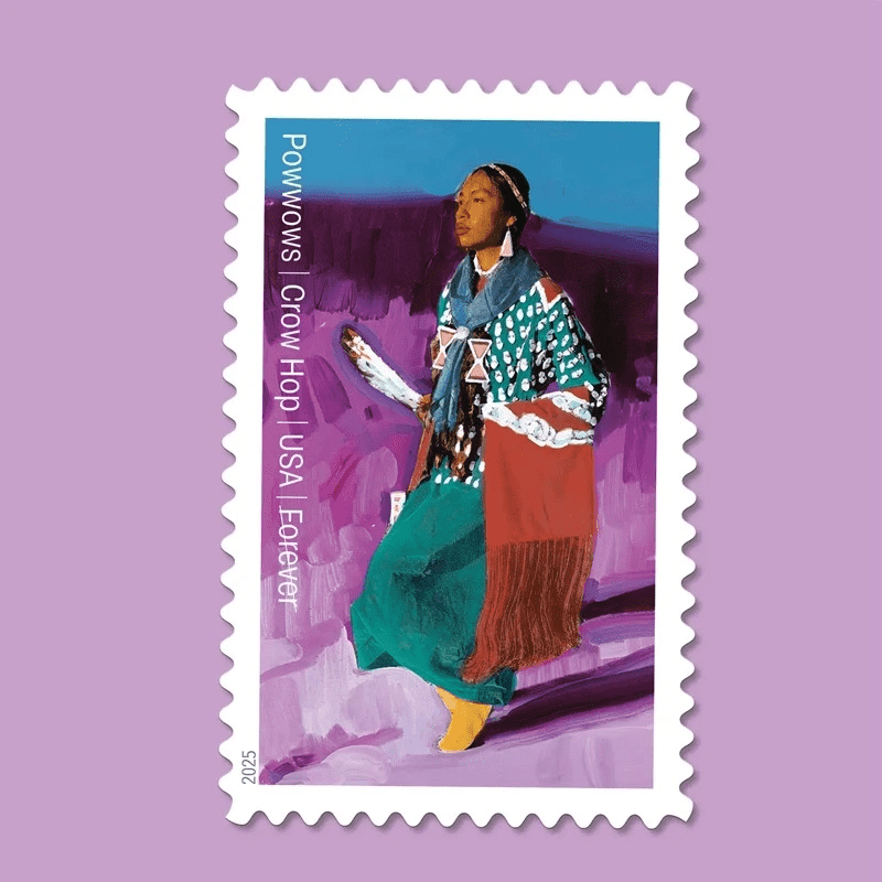 2025 Powwows Celebrating Native AmericanCulture Stamps