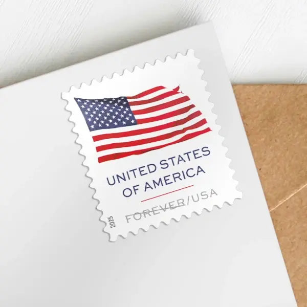 U.S. Flag 2025 Stamps roll coil of 100 Wholesale Sales