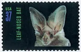 2002  US  American  Bats  Stamp