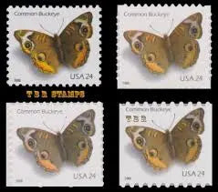 2006  US  Common  Buckeye  Butterfly  Stamps
