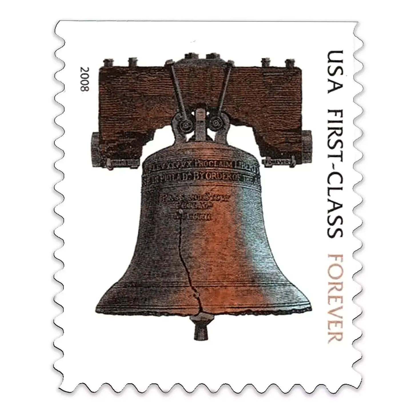 usps 2008 liberty bell first class forever stamp