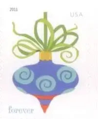 2011 US Holiday Baubles Forever Stamps