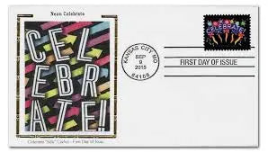 USPS 2011 Neon Celebrate Forever Stamp
