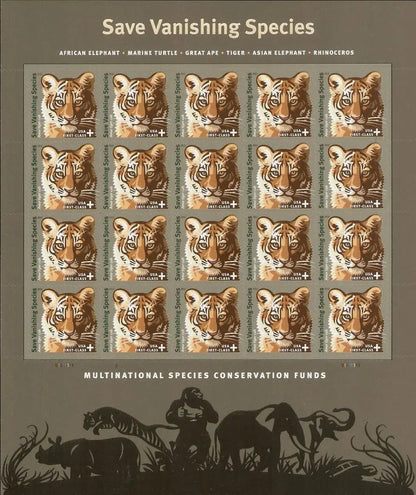 2011  usps  save  vanishing  species  postage  stamp