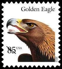 2012 USPS Birds of Prey 85 Cent Stamps