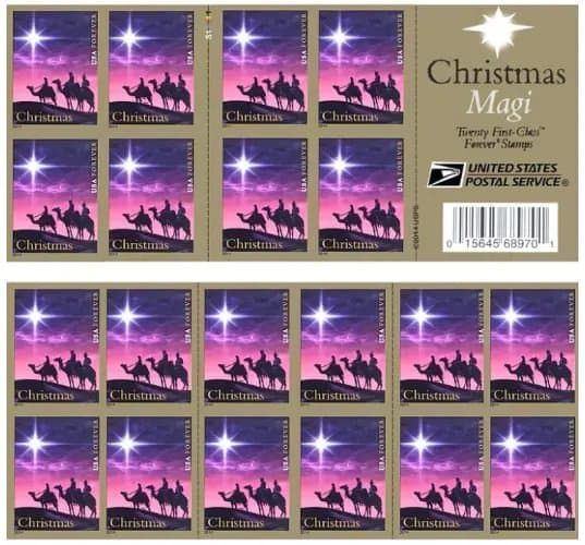 USPS 2014 Christmas Magi Forever Stamp