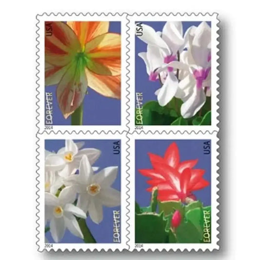 USPS 2014 Winter Flowers Forever Stamp
