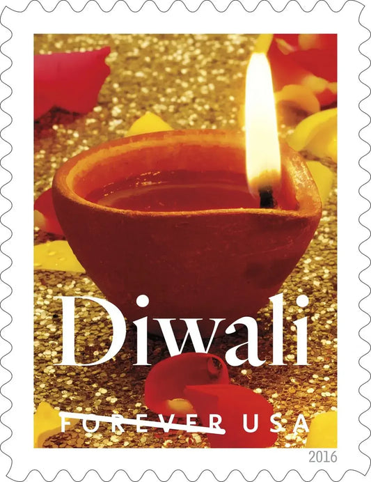 2016  USPS  Diwali  Celebration First  Class  Postage  Stamps