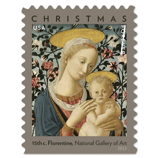 2016 USPS Florentine Madonna and Child Forever Stamps
