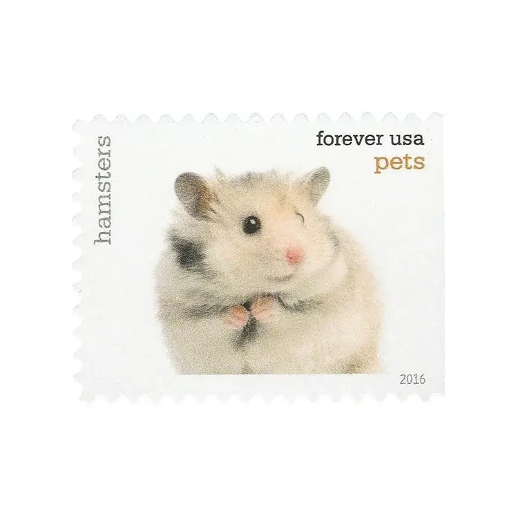 2016 USPS Pets Stamps First Class Mail