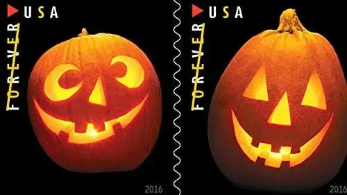 USPS 2016 Jack-o-Lanterns Forever Stamp