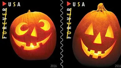 USPS 2016 Jack-o-Lanterns Forever Stamp