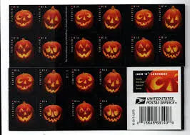 USPS 2016 Jack-o-Lanterns Forever Stamp