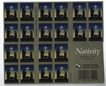 USPS 2016 Nativity Forever Stamp