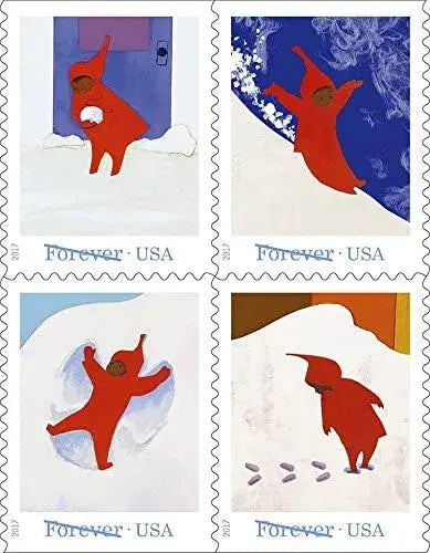2017 usps snowy day stamp