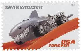 2018  usps  hot  wheels  stamps