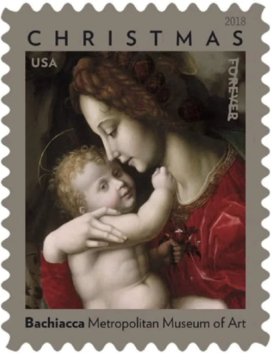 USPS 2018 Madonna and Child Forever Stamp