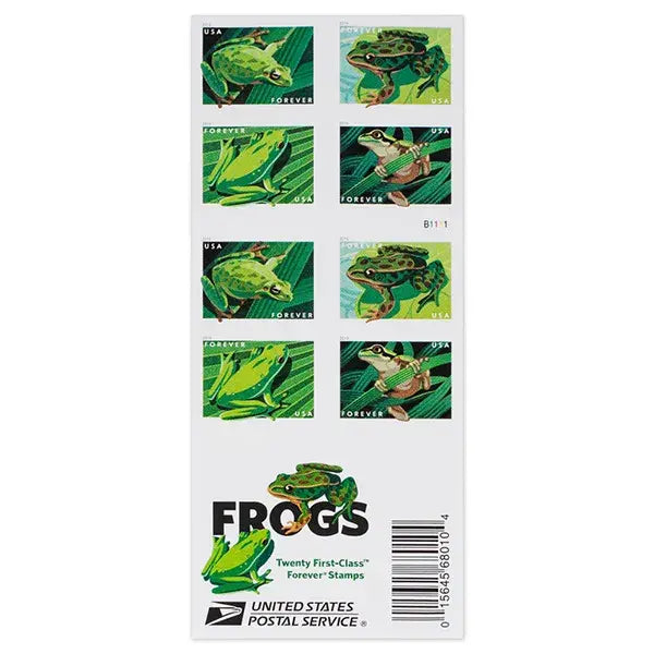 USPS 2019 Frogs Forever Stamp