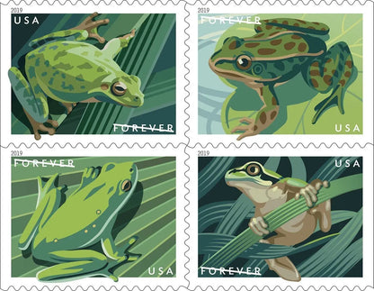 USPS 2019 Frogs Forever Stamp