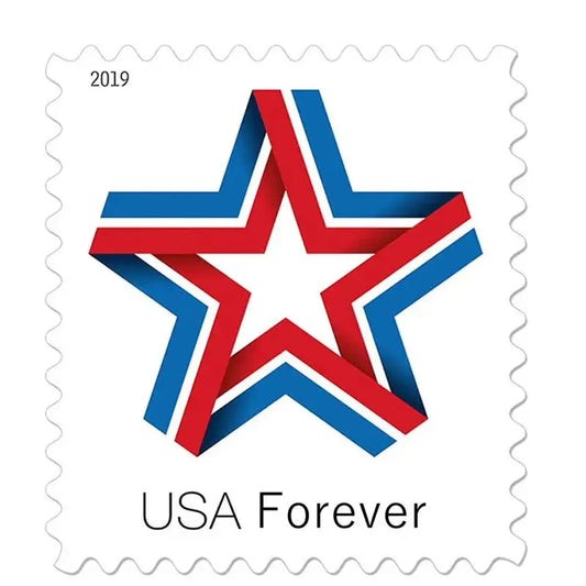 USPS 2019 Star Ribbon Forever Stamp