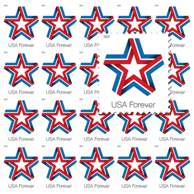USPS 2019 Star Ribbon Forever Stamp