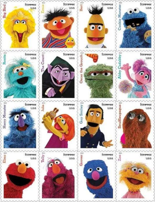 USPS 2019 Sesame Street Forever Stamp