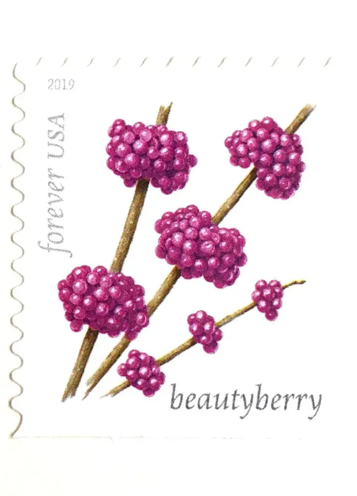 USPS 2019 Winter Berries Forever Stamps