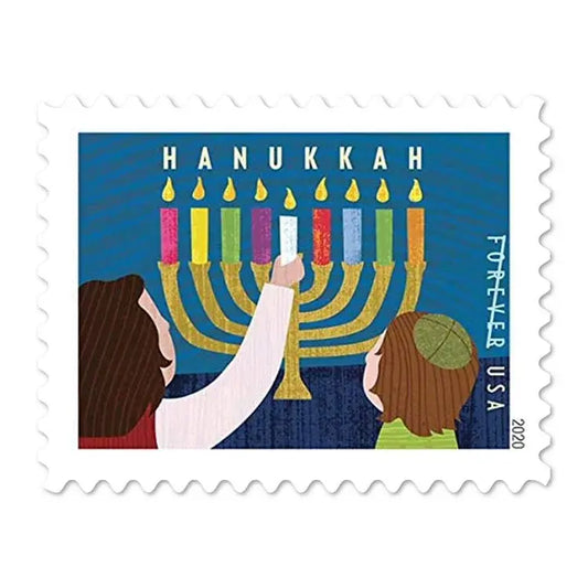 2020  usps  hanukkah  stamps