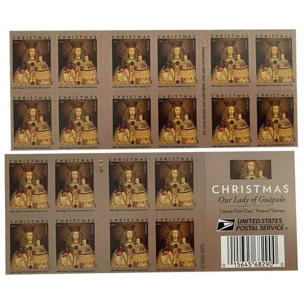 2020  usa  our  lady  of  guapulo  forever  stamps