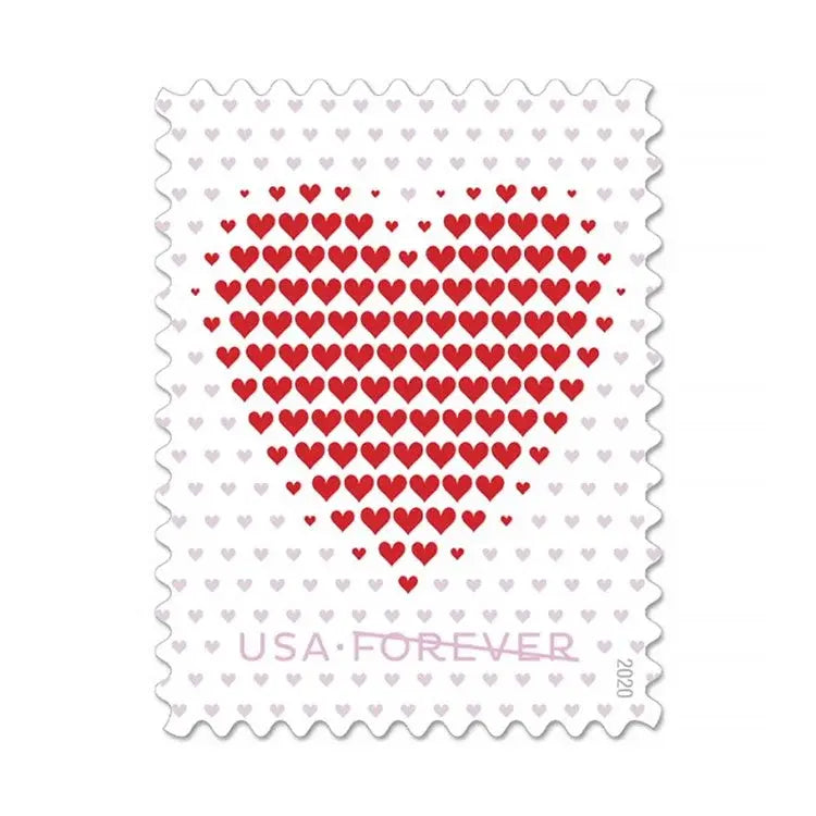 2020 US Made Of Hearts Forever  2020 US Stamps