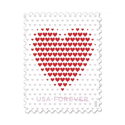 2020 US Made Of Hearts Forever  2020 US Stamps