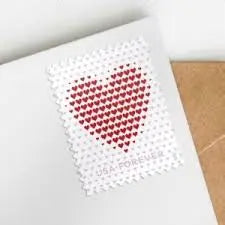 2020 US Made Of Hearts Forever  2020 US Stamps