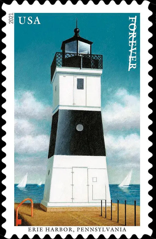 USPS 2021 Mid Atlantic Lighthouses Forever Stamp
