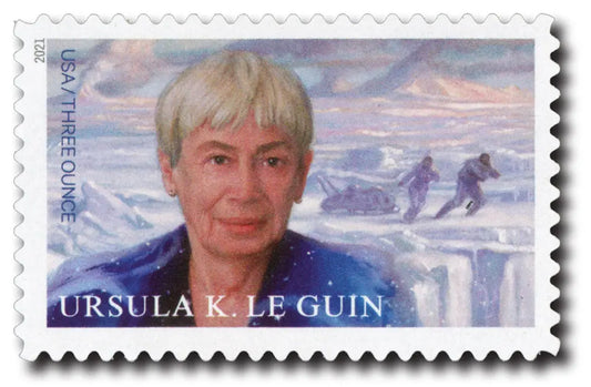2021 USPS Ursula K Le Guin Three Ounce Literary Arts Stamp
