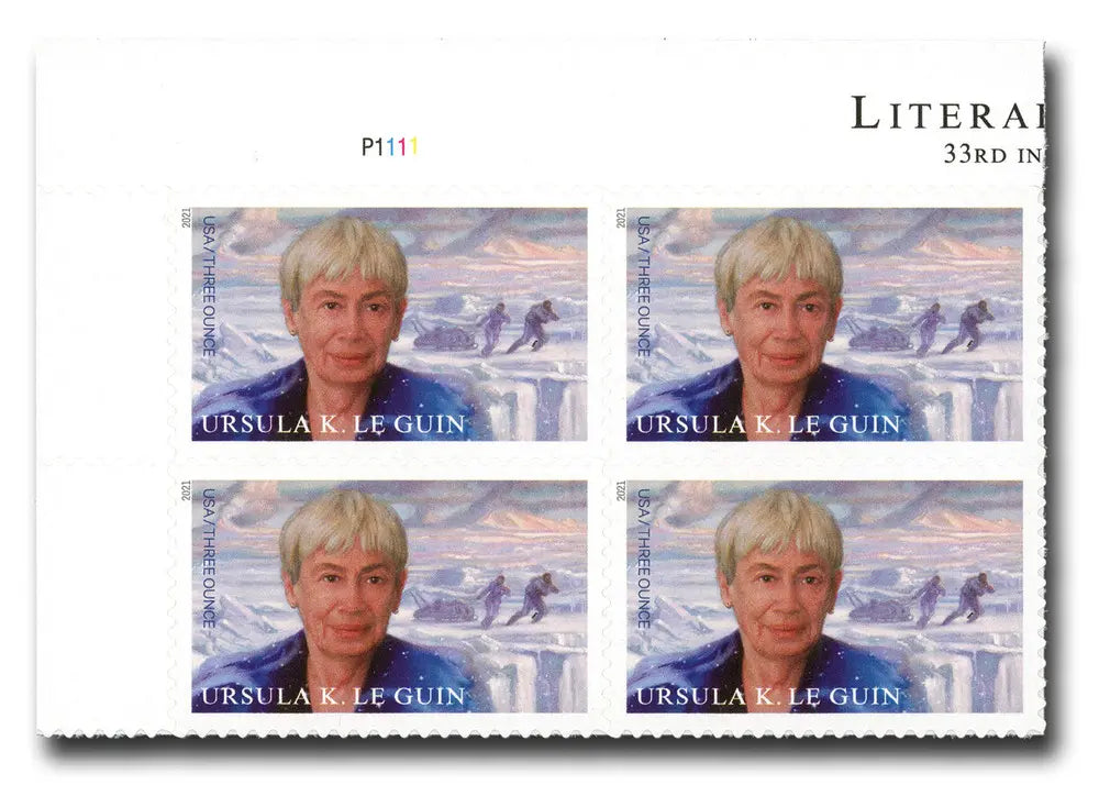 2021 USPS Ursula K Le Guin Three Ounce Literary Arts Stamp