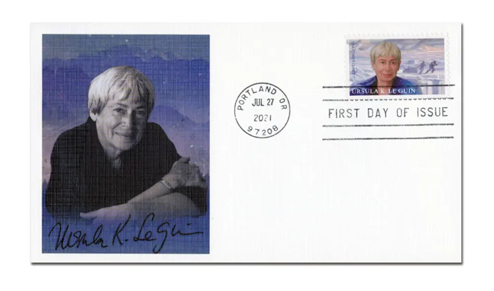 2021 USPS Ursula K Le Guin Three Ounce Literary Arts Stamp