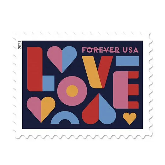 USPS 2021 Love Forever Stamp