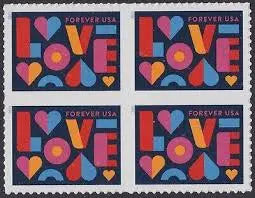 USPS 2021 Love Forever Stamp