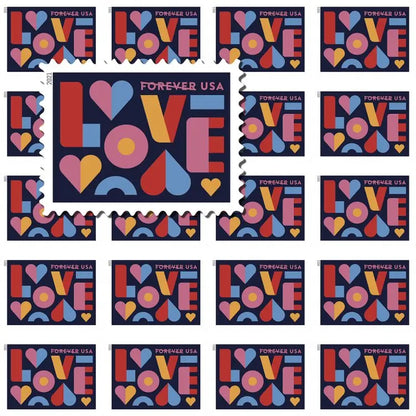 USPS 2021 Love Forever Stamp