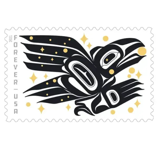 2021 USPS Raven Story Forever Stamps