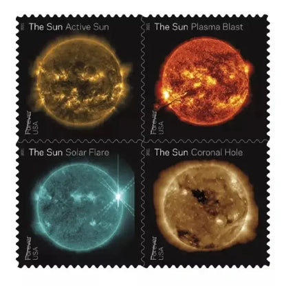 2021  usa  sun  science  stamps
