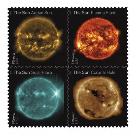 2021  usa  sun  science  stamps
