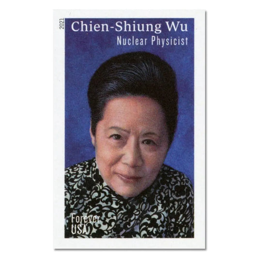 2021 USPS Imperforate Chien Shiung Wu First Class Forever Stamp