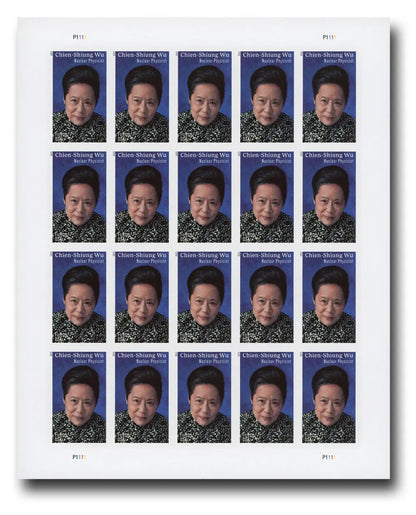 2021 USPS Imperforate Chien Shiung Wu First Class Forever Stamp